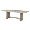 Uttermost Harbor Herringbone Indoor-Outdoor Dining Table
