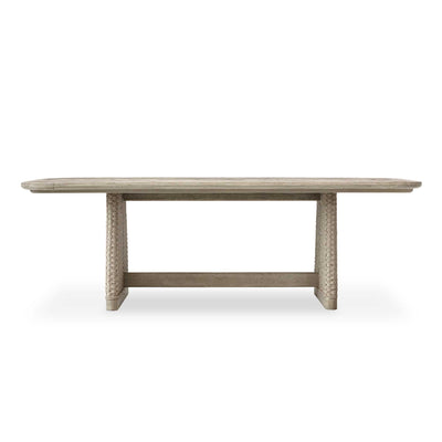 Uttermost Harbor Herringbone Indoor-Outdoor Dining Table