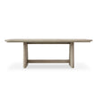 Uttermost Harbor Herringbone Indoor-Outdoor Dining Table