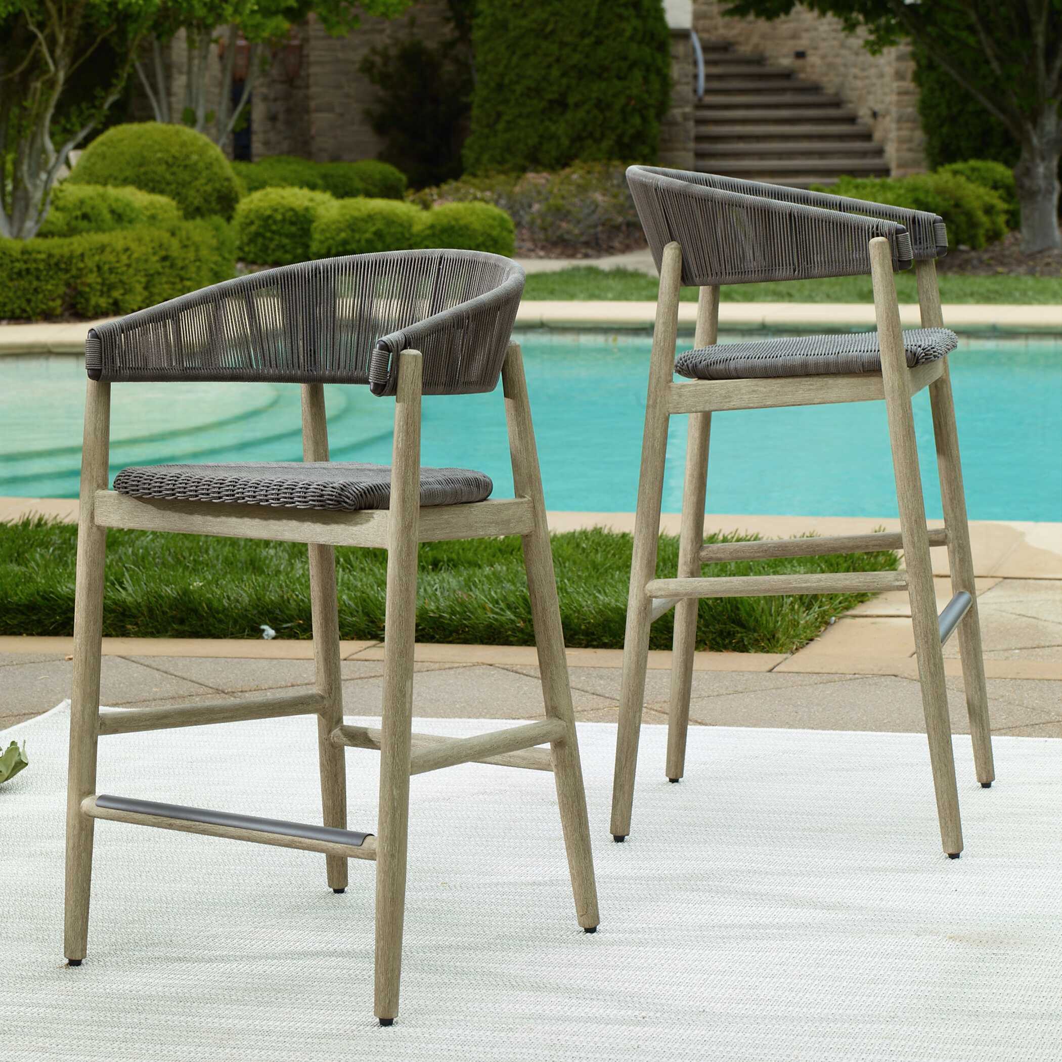 Uttermost Dermott Outdoor Bar Stool
