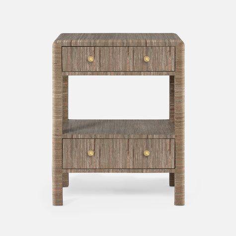 Parson Modern Brass Nightstand