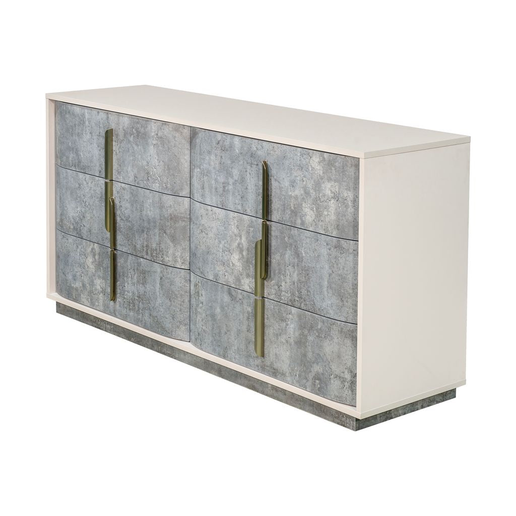 Michael Amini Pavira Dresser - Stone