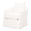 Essentials For Living Faye Slipcover Swivel Club Chair