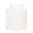 Essentials For Living Faye Slipcover Swivel Club Chair