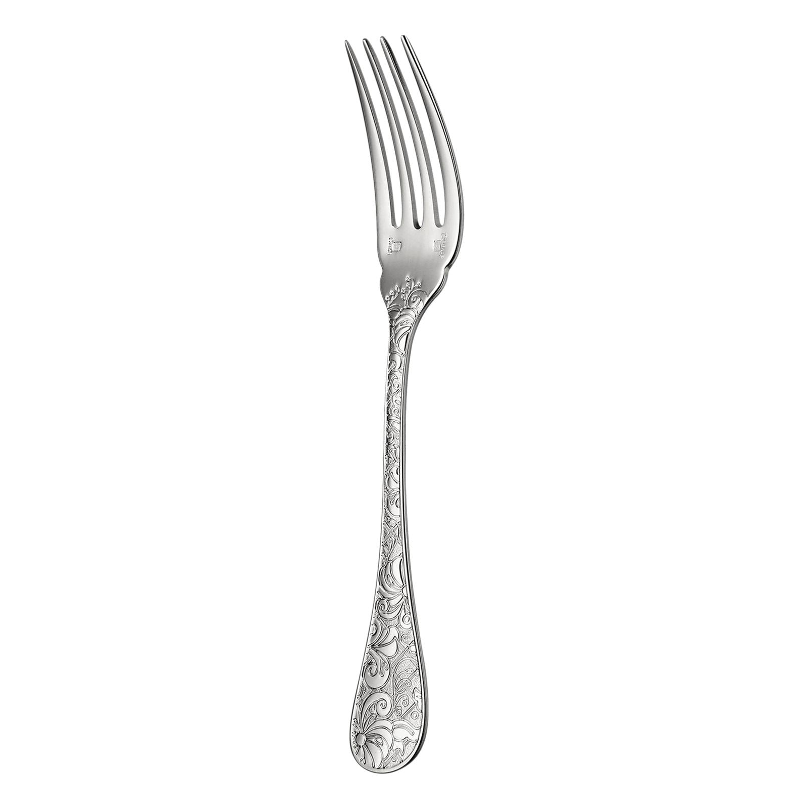 Christofle Jardin d'Eden Fish Fork