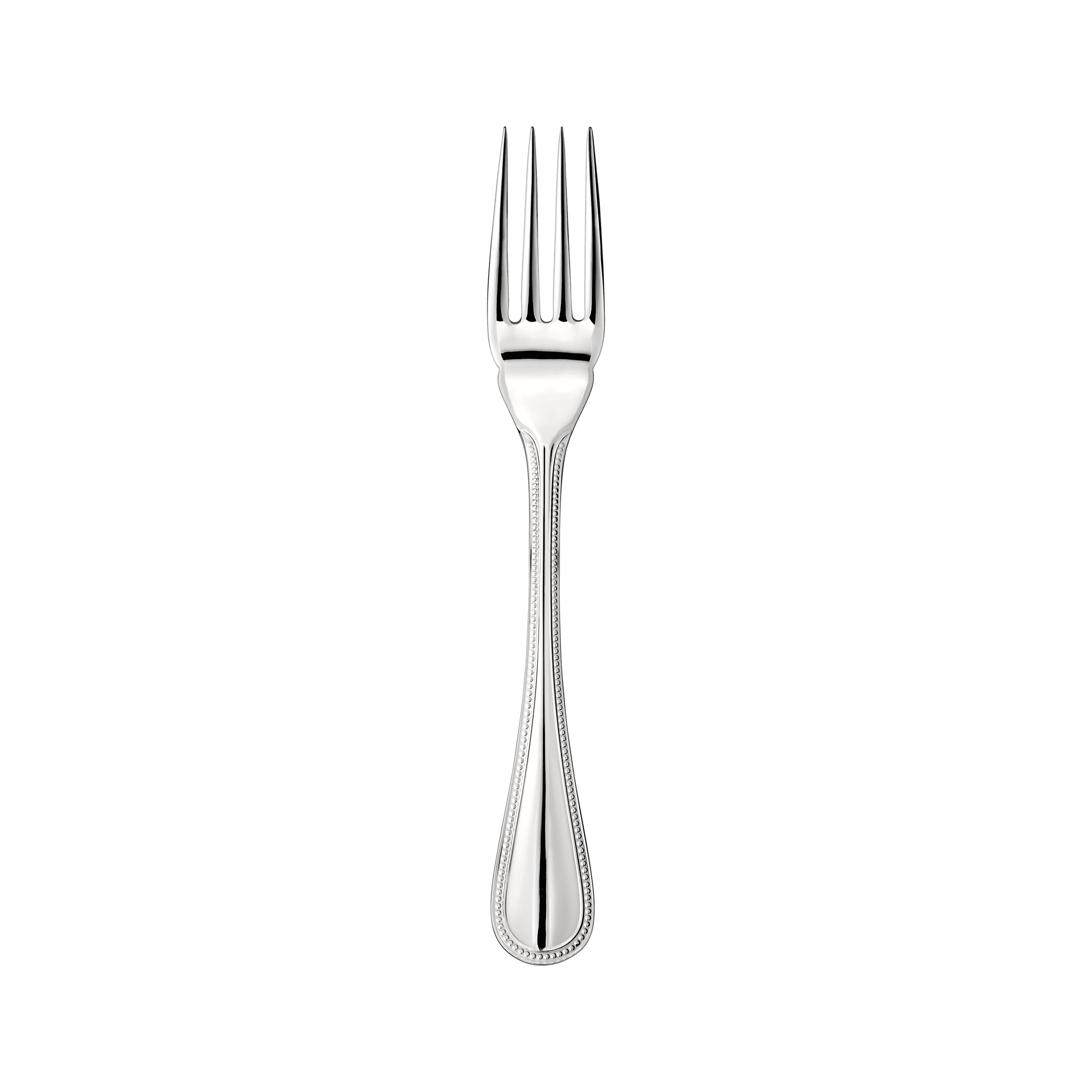 Christofle Steel Perles Stainless Steel Fish Fork