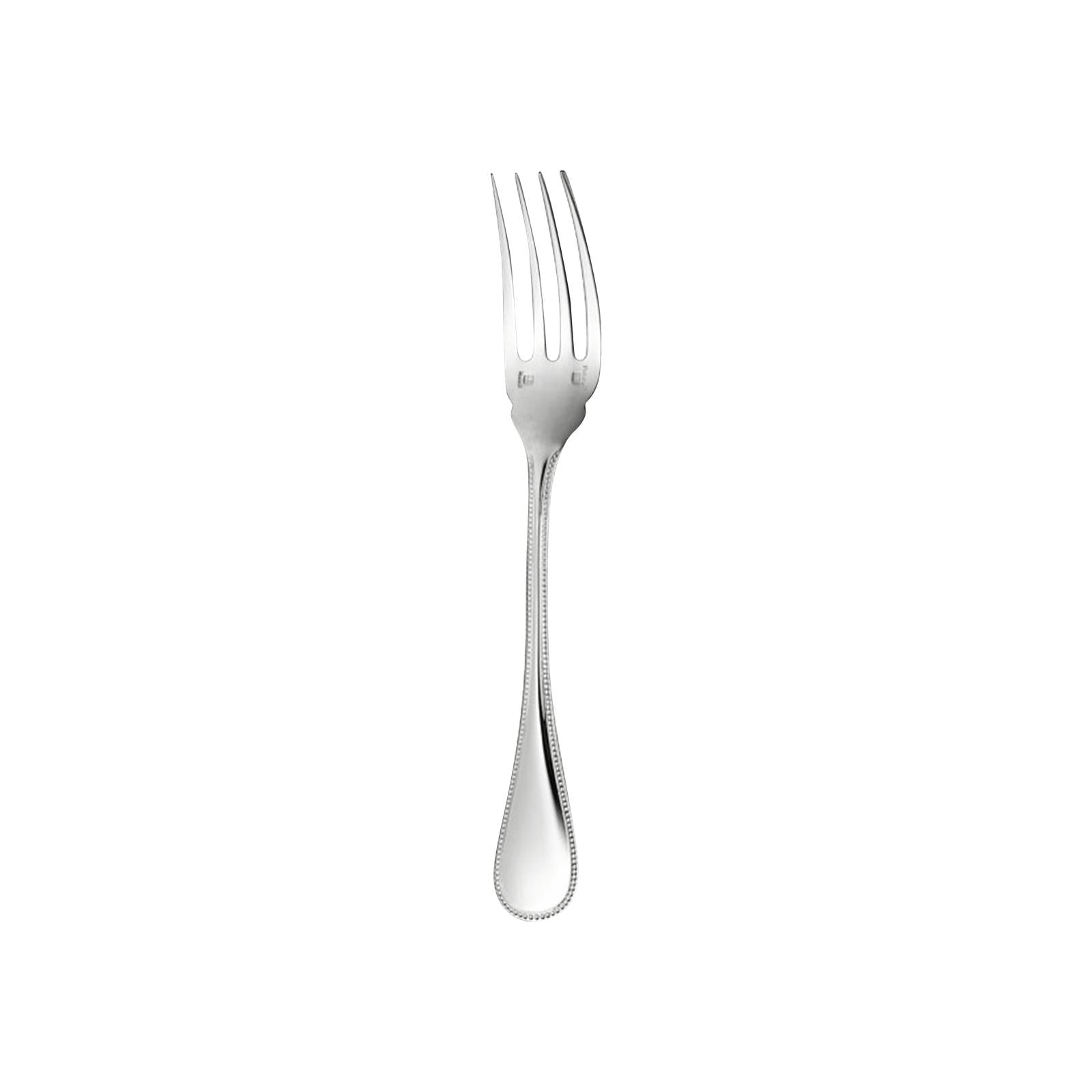 Christofle Perles Sterling Silver Fish Fork