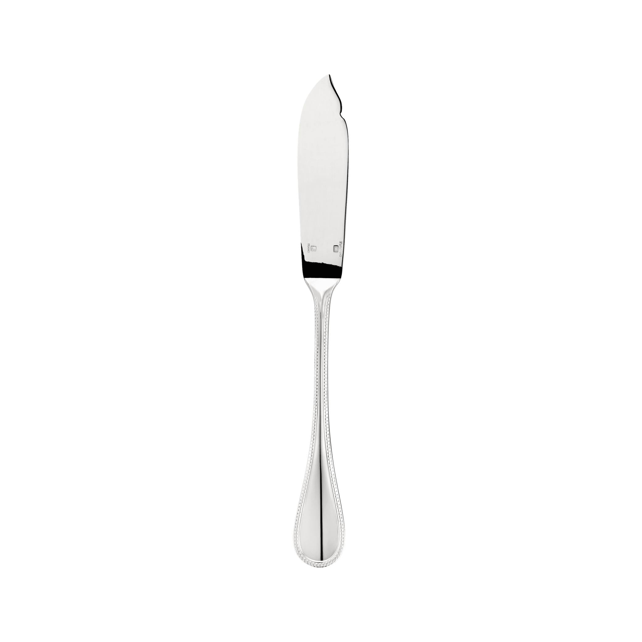 Christofle Perles Silver-Plated Fish Knife