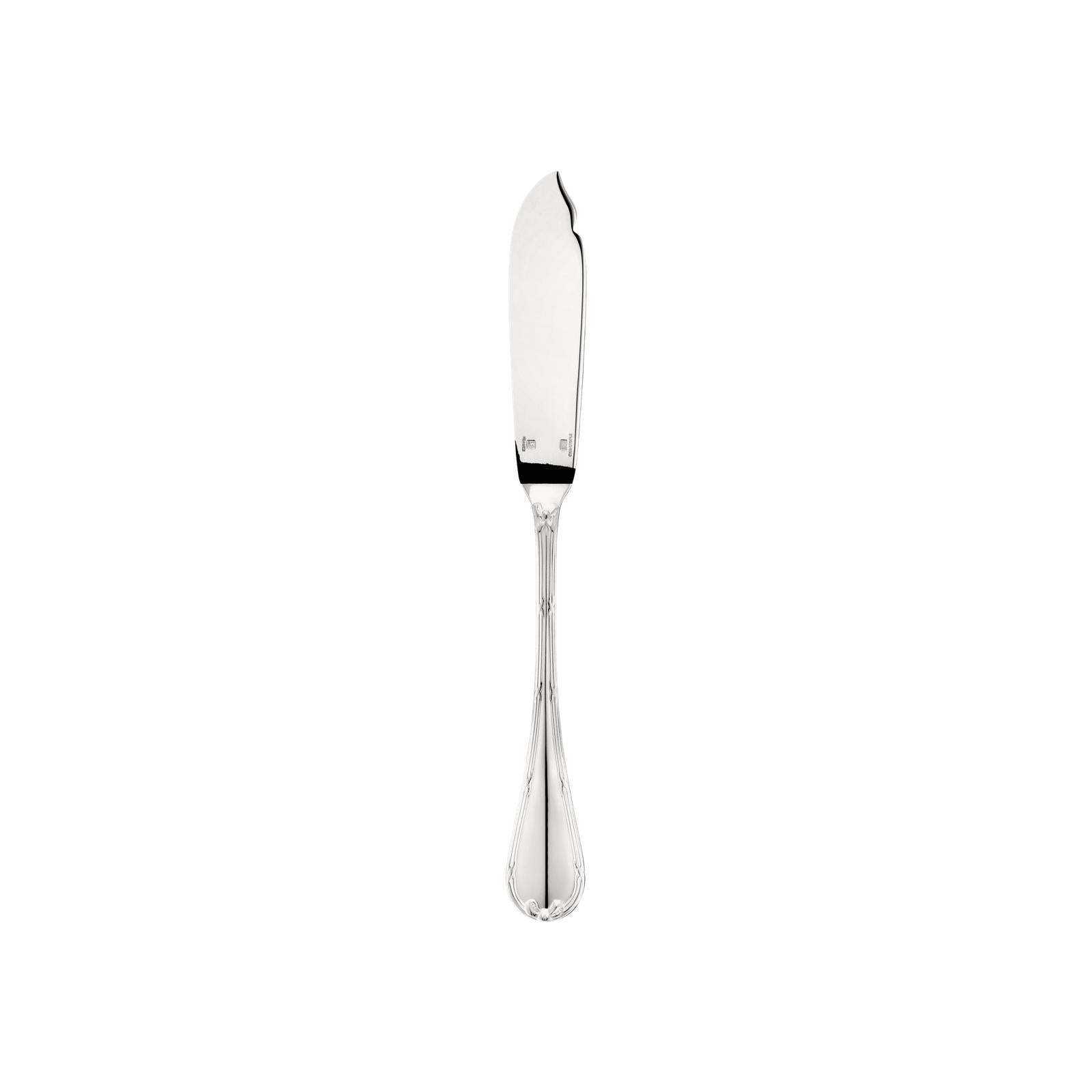 Christofle Rubans Silver Plated Fish Knife