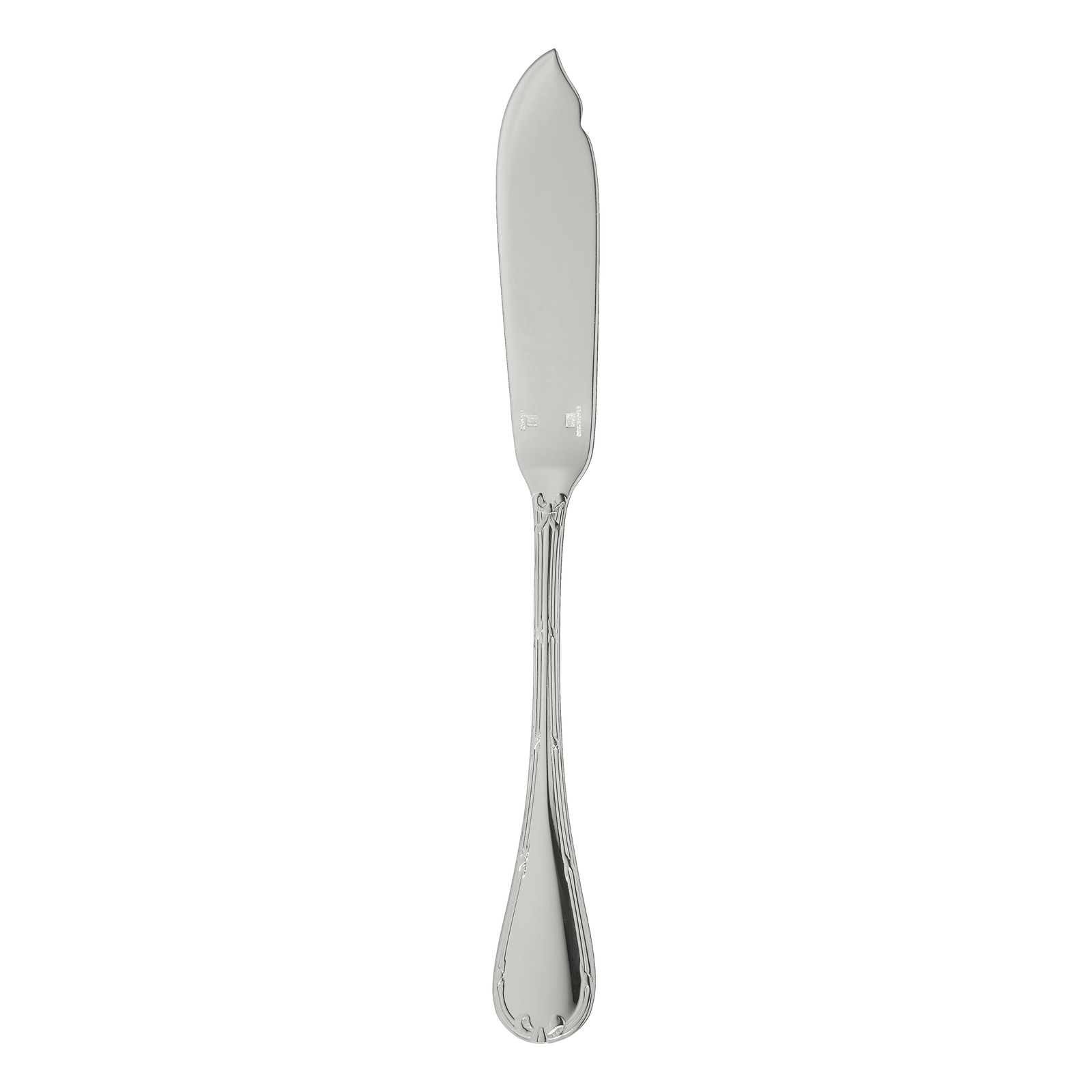 Christofle Rubans Silver Plated Fish Knife