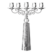 Christofle Jardin d'Eden Silver Plated Candelabra