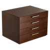 Christofle Essentiel Wood Chest 4 Drawers 145 Pieces
