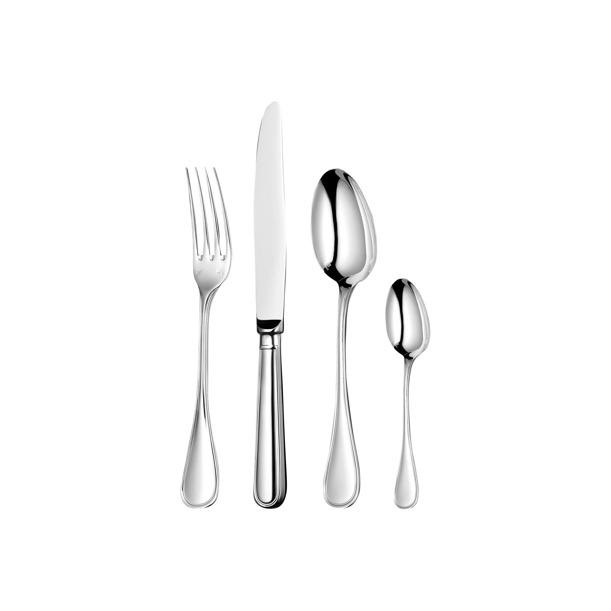 Christofle Albi 24-Piece Flatware Set with Chest