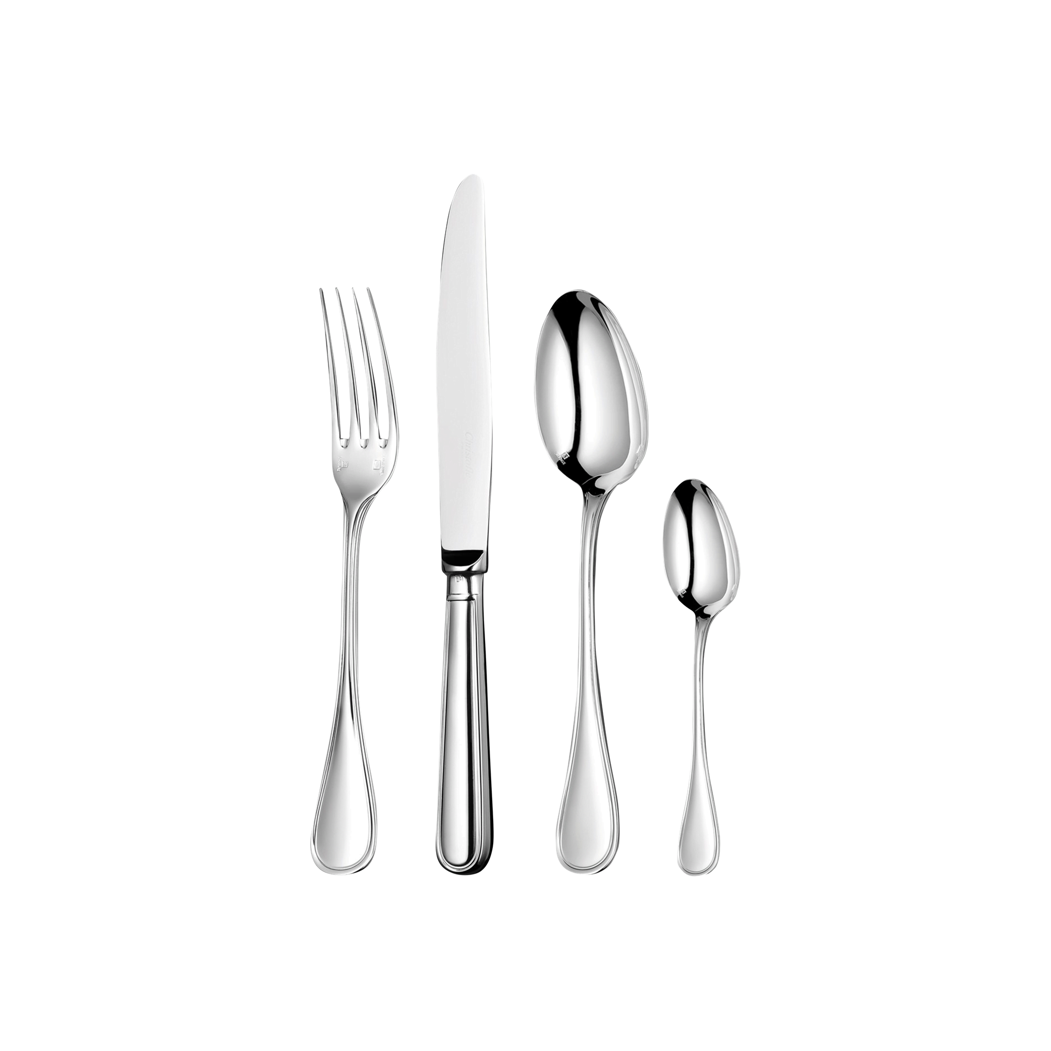Christofle Albi 24-Piece Flatware Set with Chest