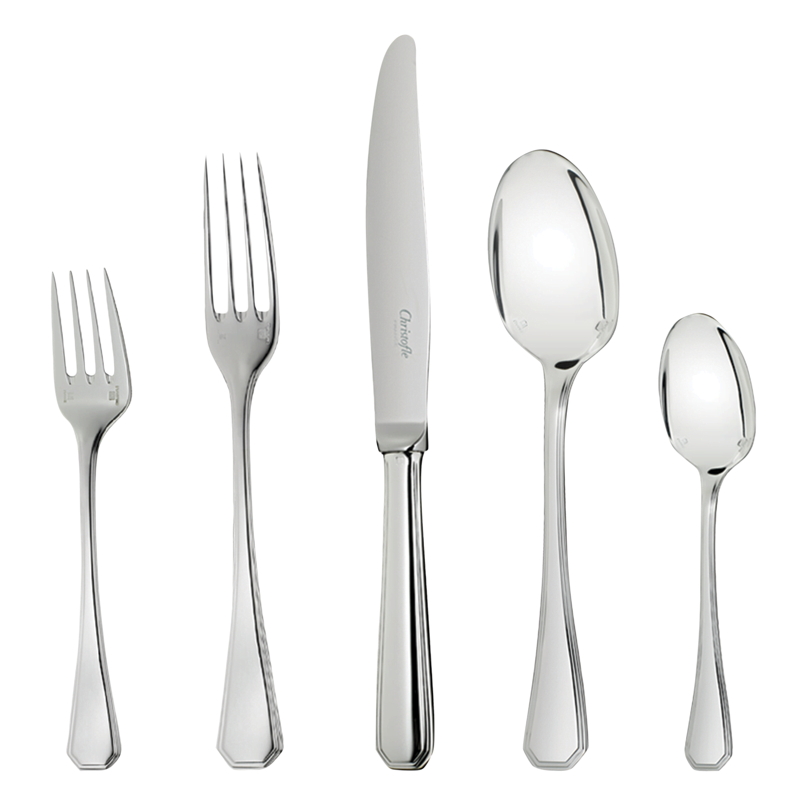 Christofle America Silver Plated Cutlery Set