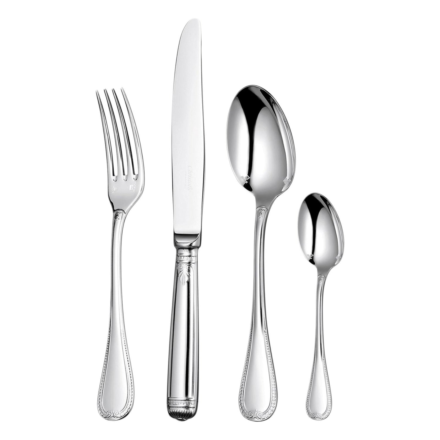 Christofle Malmaison Silver Plated Cutlery Set
