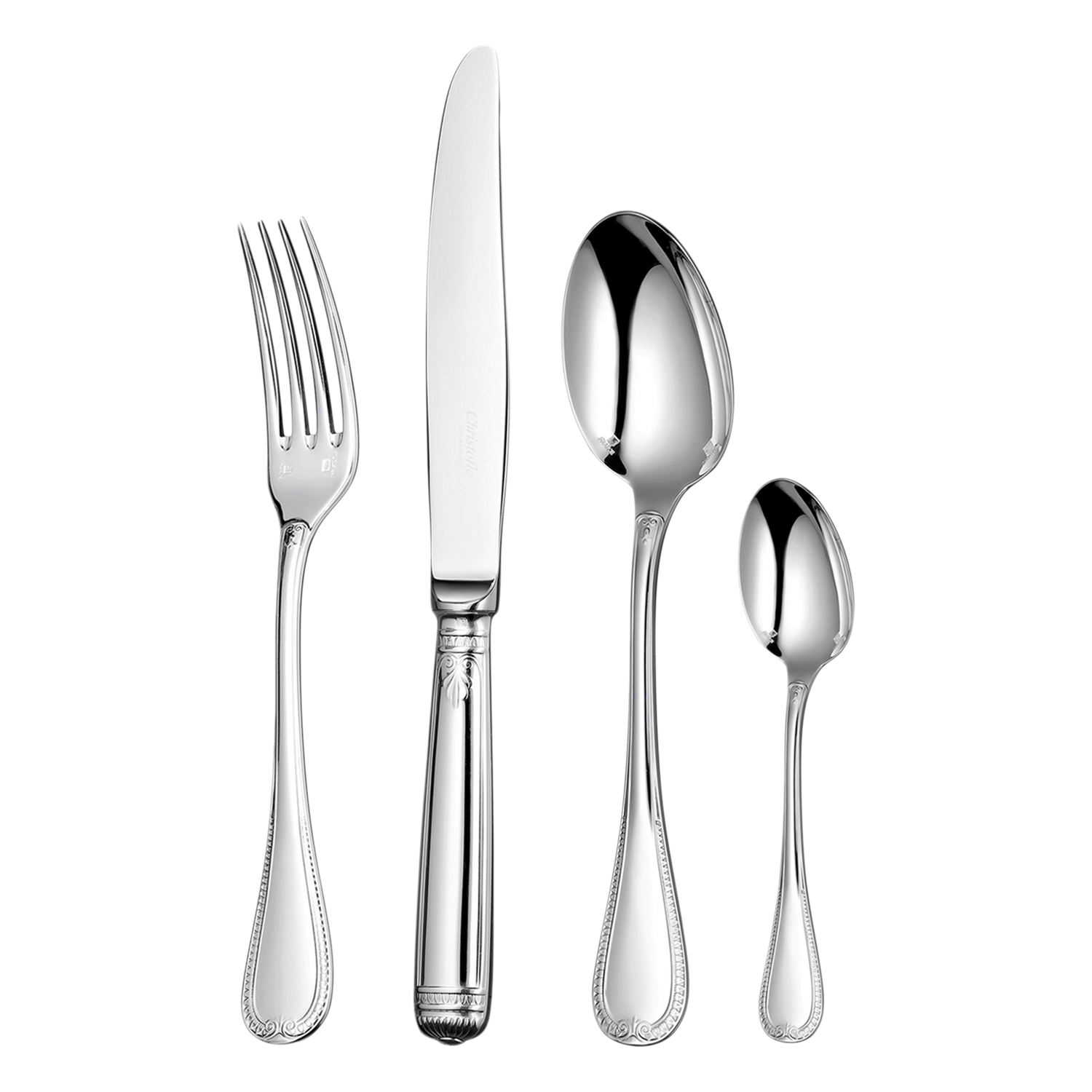 Christofle Malmaison Silver Plated Cutlery Set