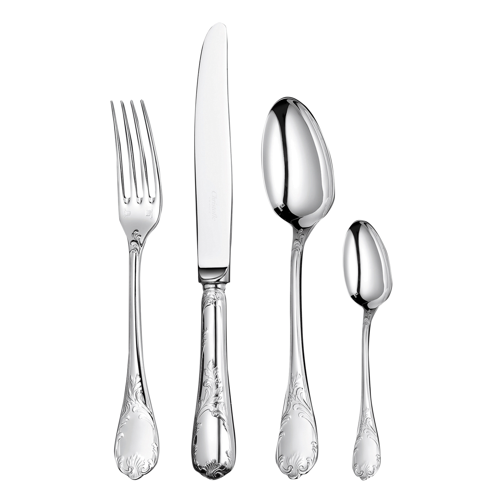 Christofle Marly Silver Plated Cutlery Set