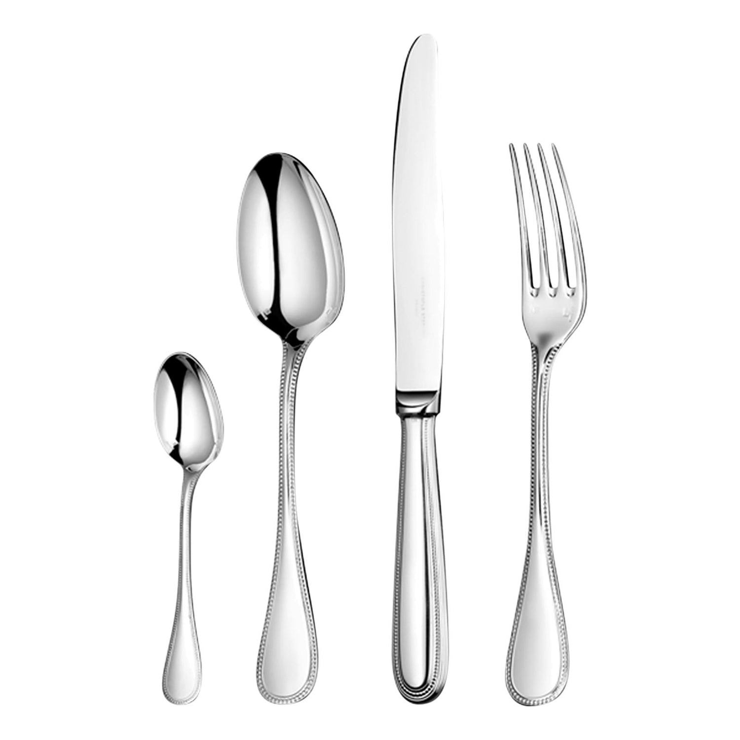 Christofle Perles Silver Plated Cutlery Set