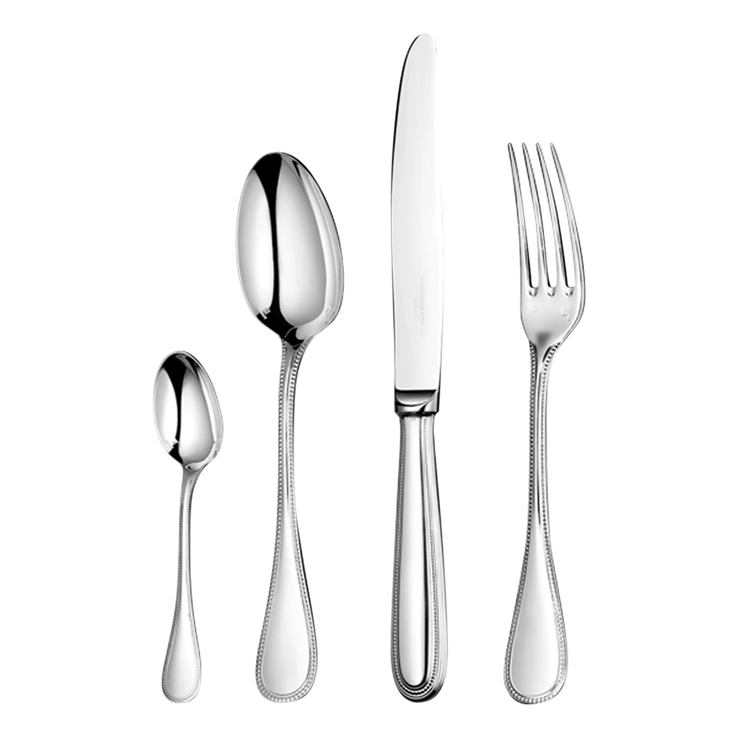 Christofle Perles Silver Plated Cutlery Set