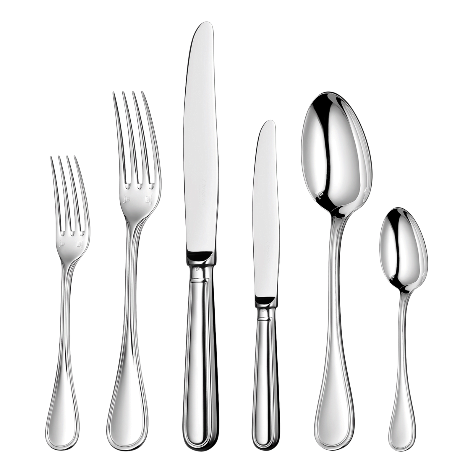Christofle Albi Silver Plated Cutlery Set