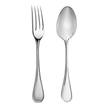 Christofle Albi Silver Plated 2-Piece Cutlery Set For Children