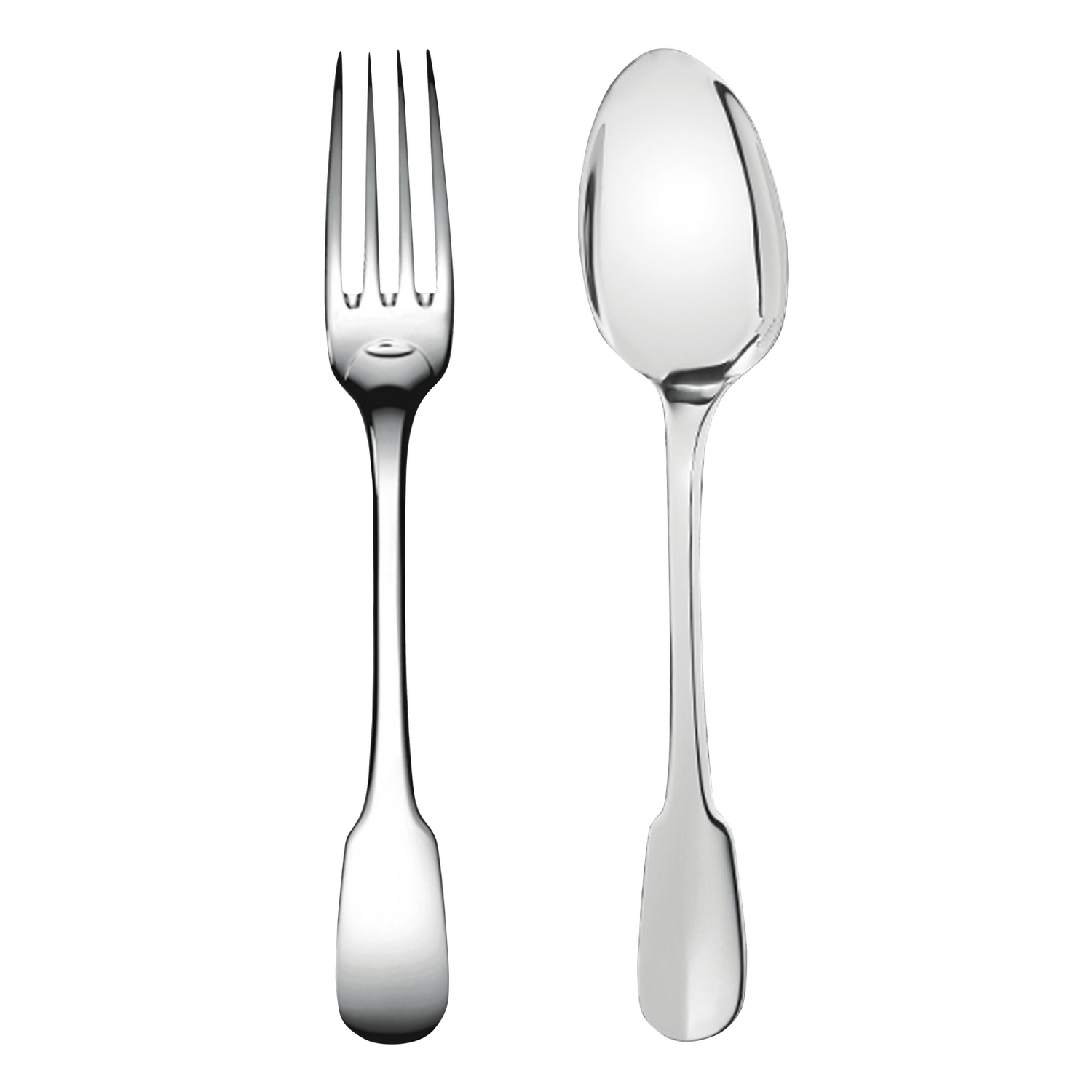 Christofle Cluny Silver Plated 2-Piece Cutlery Set For Children
