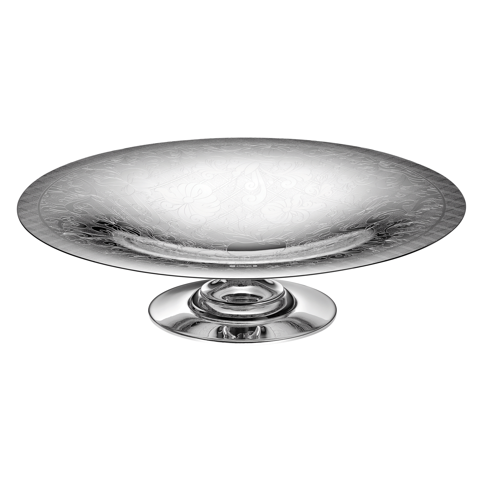 Christofle Jardin d'Eden Silver Plated Centrepiece 32.5 Cm