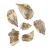 John Richard Gold Wall Leaves, Set of 6 Wall Art