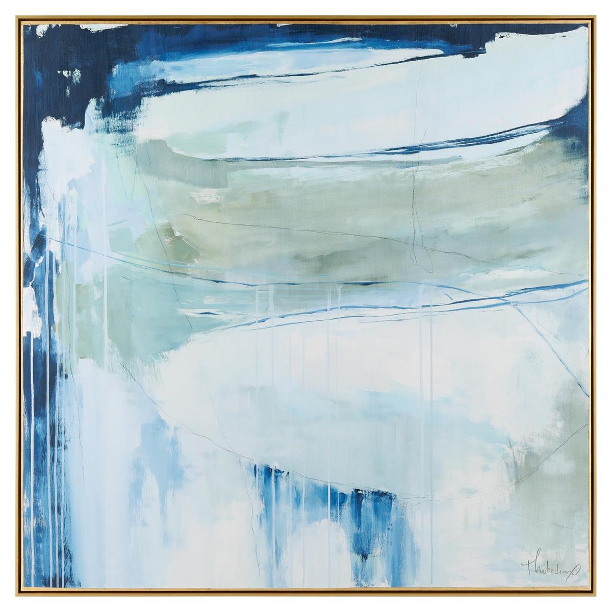 John Richard Camille Thibodeaux's Blue Wash