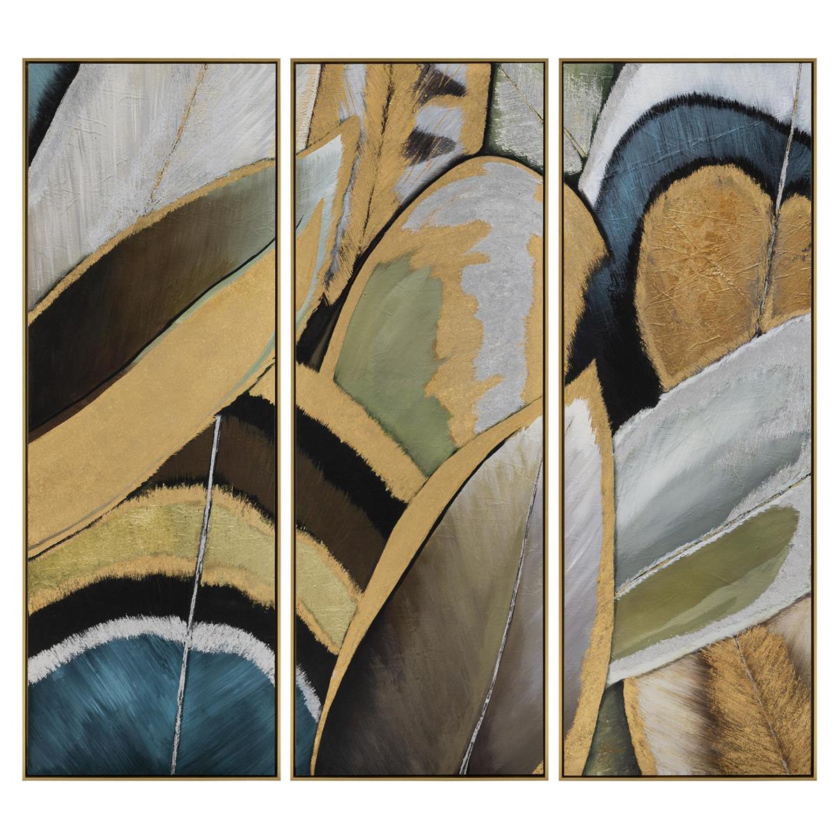 John Richard Shaye Rawson's Small Feathers, Set of 3