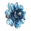 John Richard Cerulean Glass Flower Wall Art