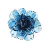 John Richard Cerulean Glass Flower Wall Art