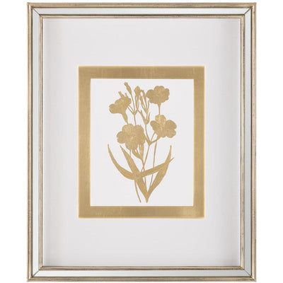 John Richard Decor Golden Botanicals IV