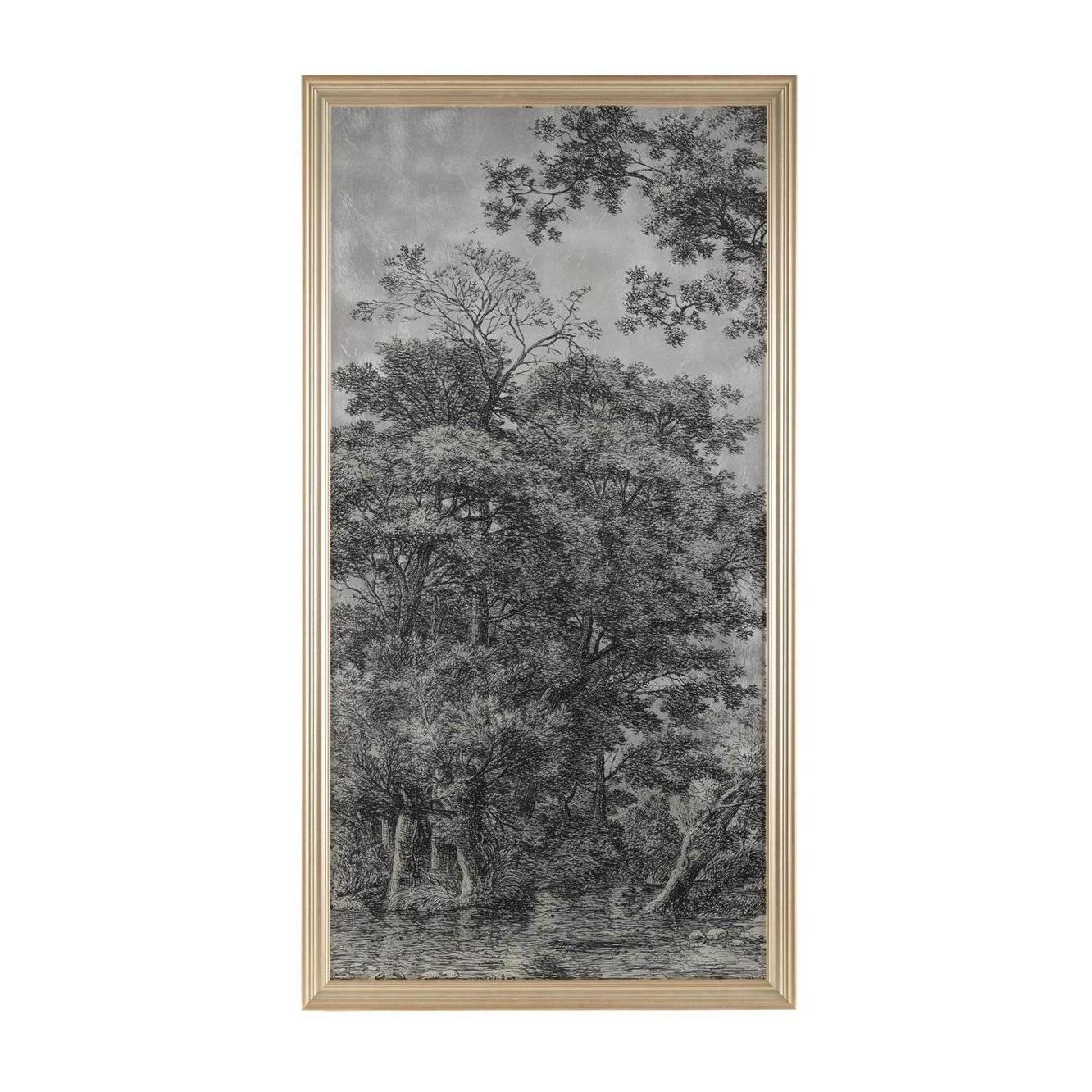 John Richard Decor Maria Mendez's Silver Landscape I