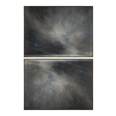 John Richard Debra Ferrari's Big Sky No. 1-2 Diptych