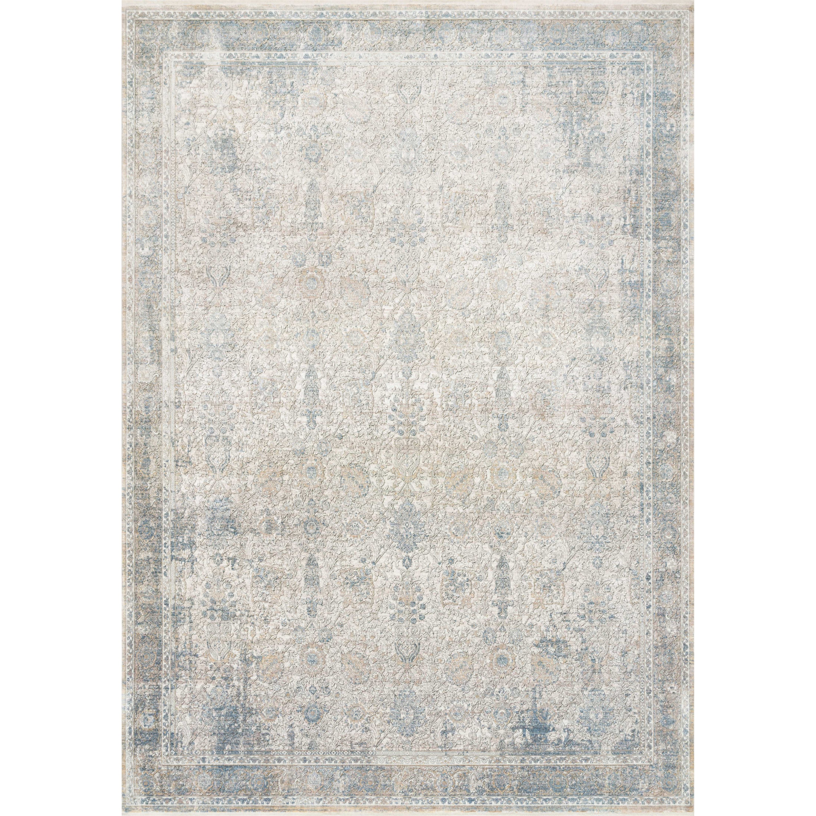 Loloi II Gemma GEM-02 Sky / Ivory Rug