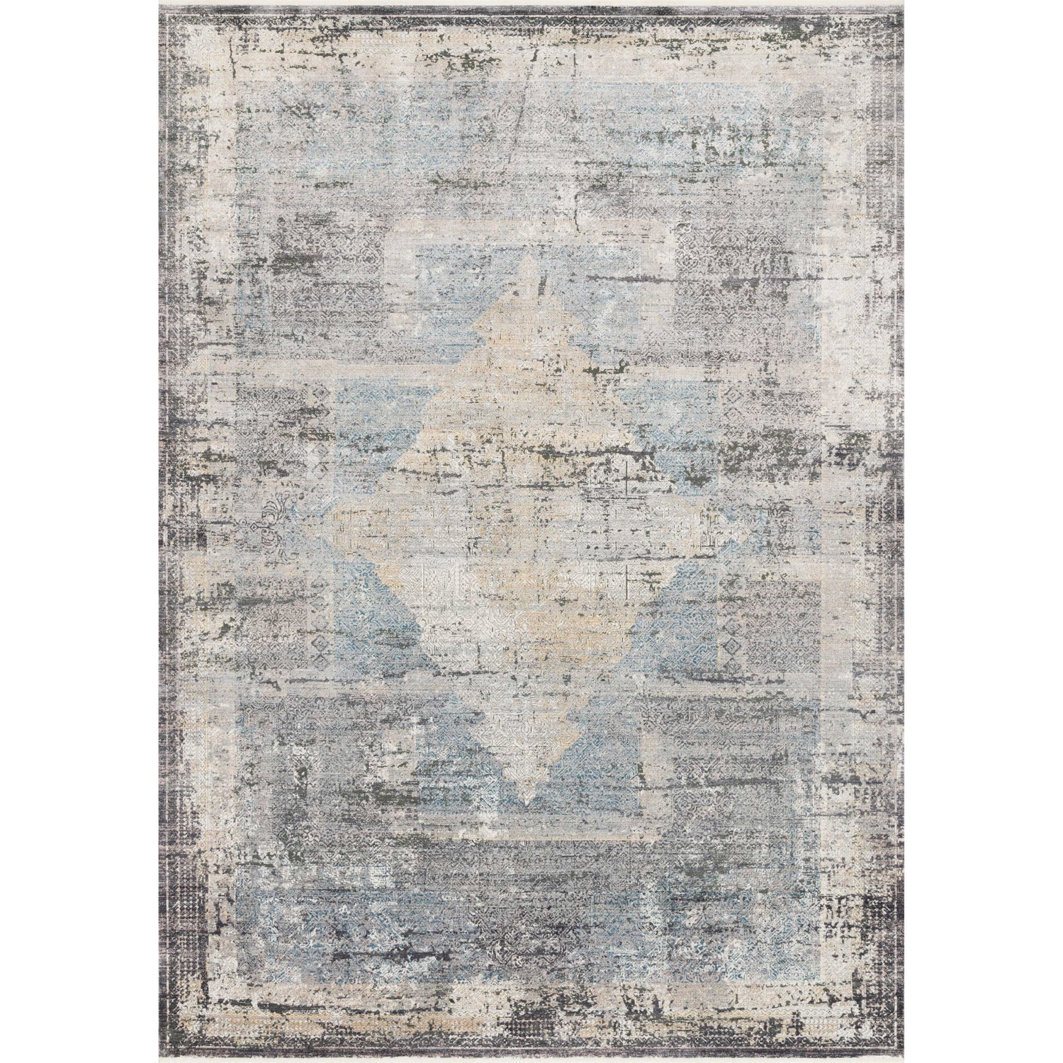 Loloi II Gemma GEM-04 Charcoal / Multi Rug