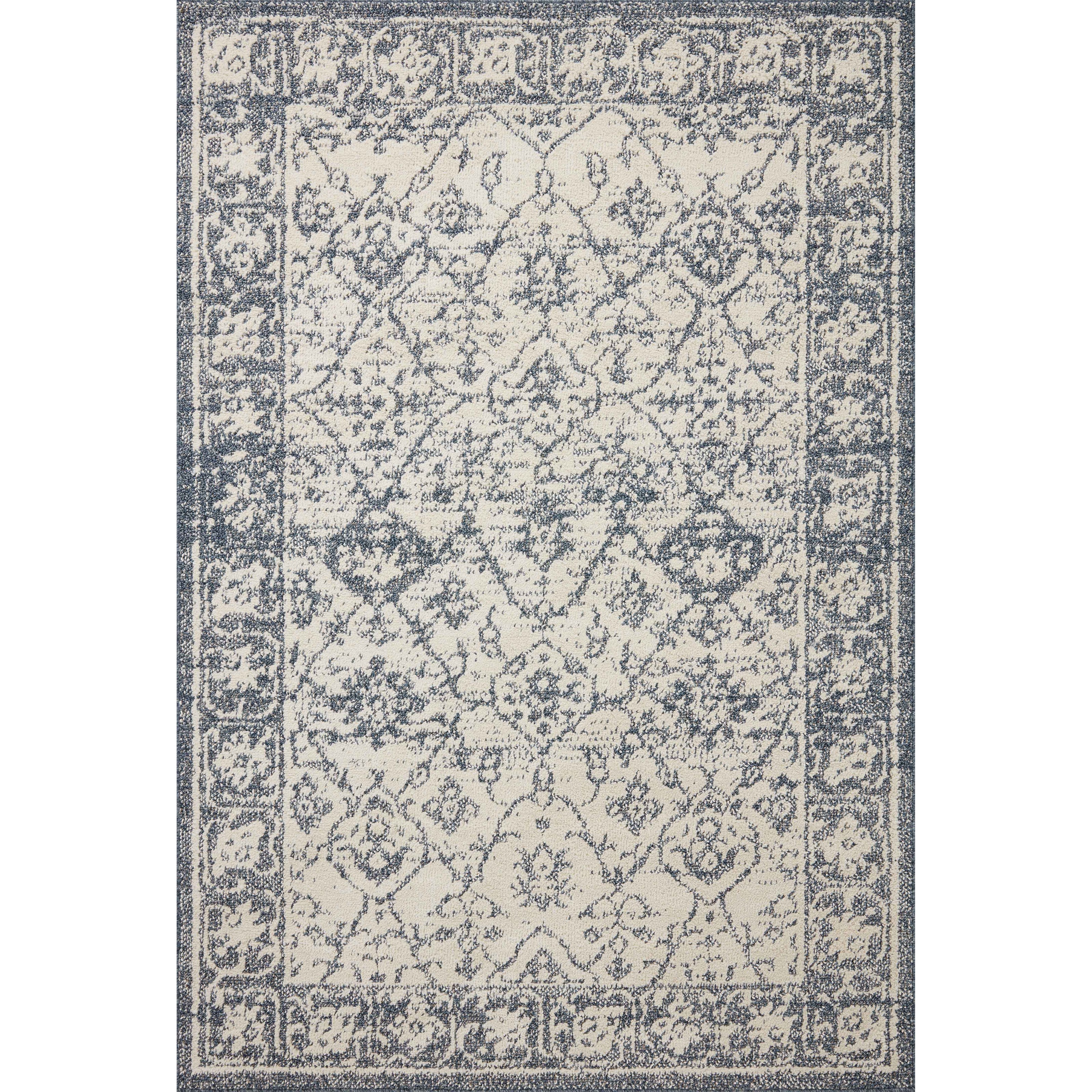 Magnolia Home Gigi GIG-02 Rug Ivory / Blue DC10