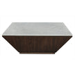 Century Furniture Compositions Cocktail Table with Marble Top