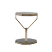 Century Furniture Compositions Drinks Table with Glass Top