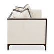 Michael Amini Belmont Place Sofa - Cream/Espresso
