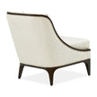 Michael Amini Paris Chic Accent Chair - Cremini/Espresso