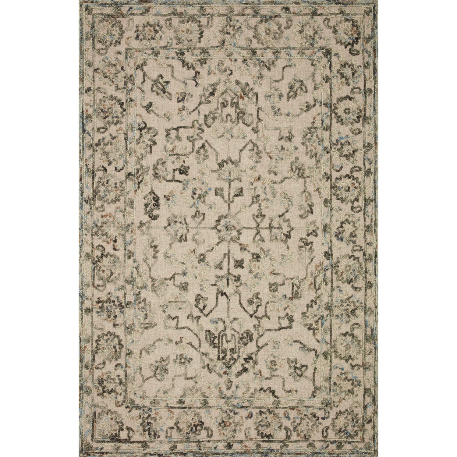 Loloi II Halle HAE-05 Grey / Sky Rug