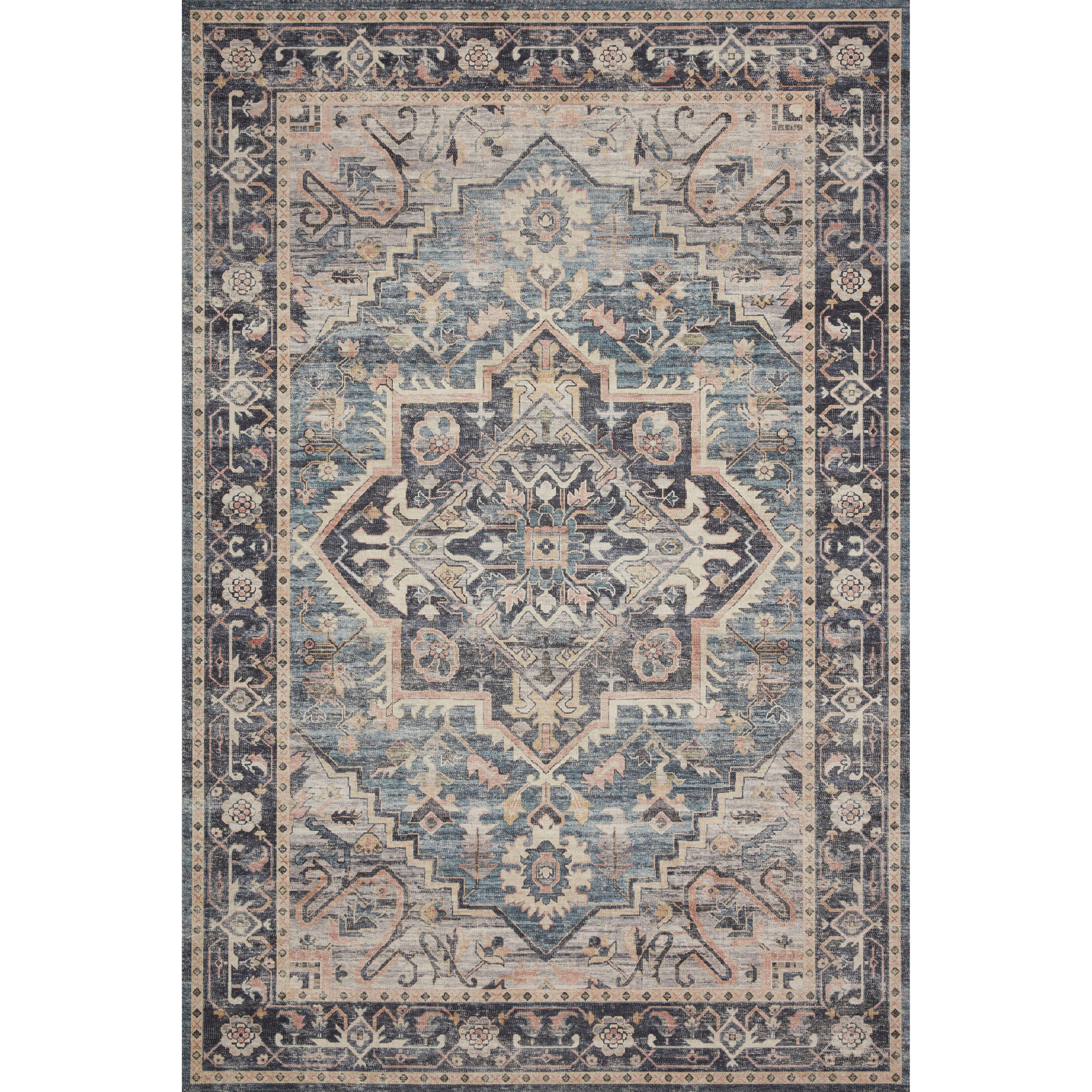Loloi II Hathaway HTH-01 Navy / Multi Rug