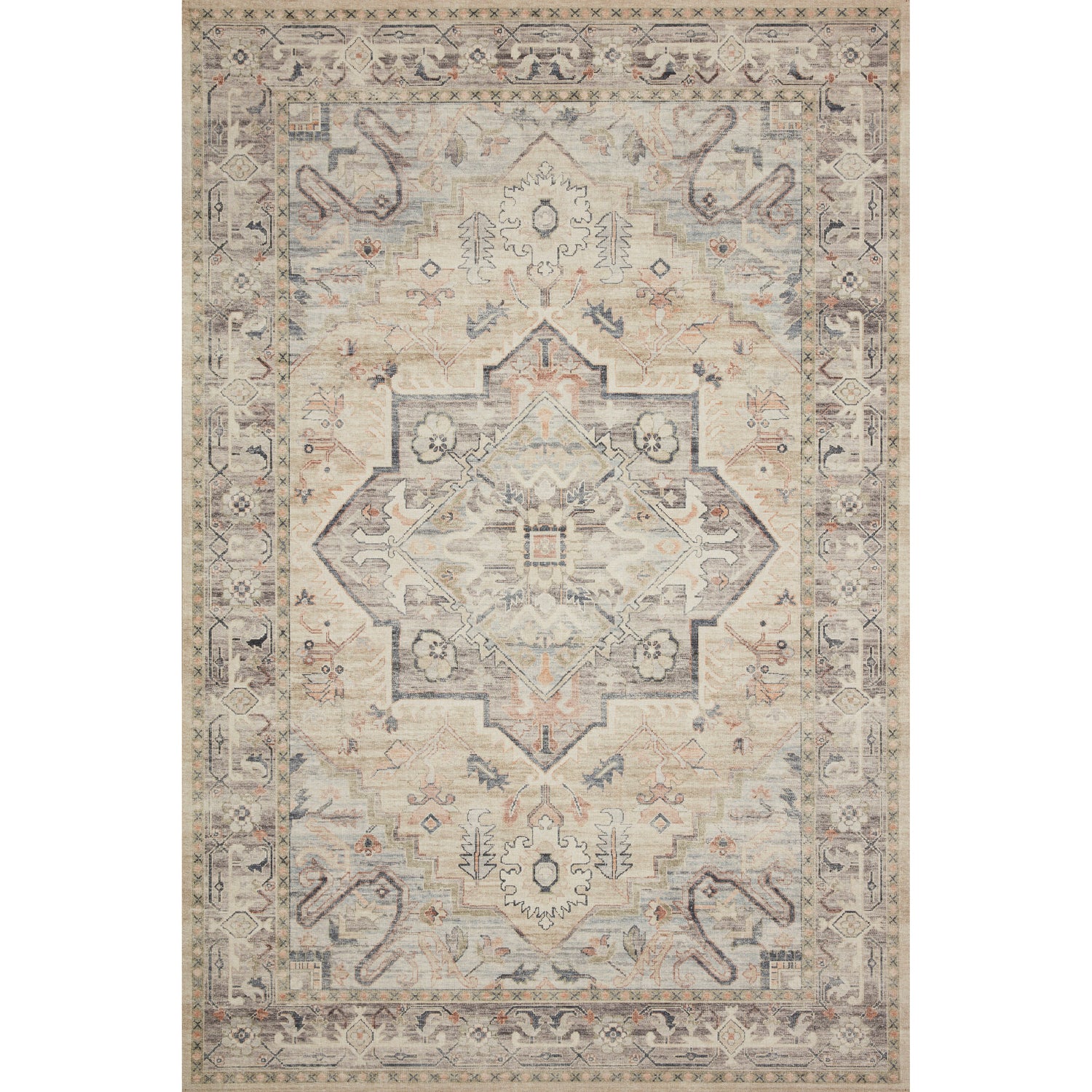 Loloi II Hathaway HTH-07 Multi / Ivory Rug