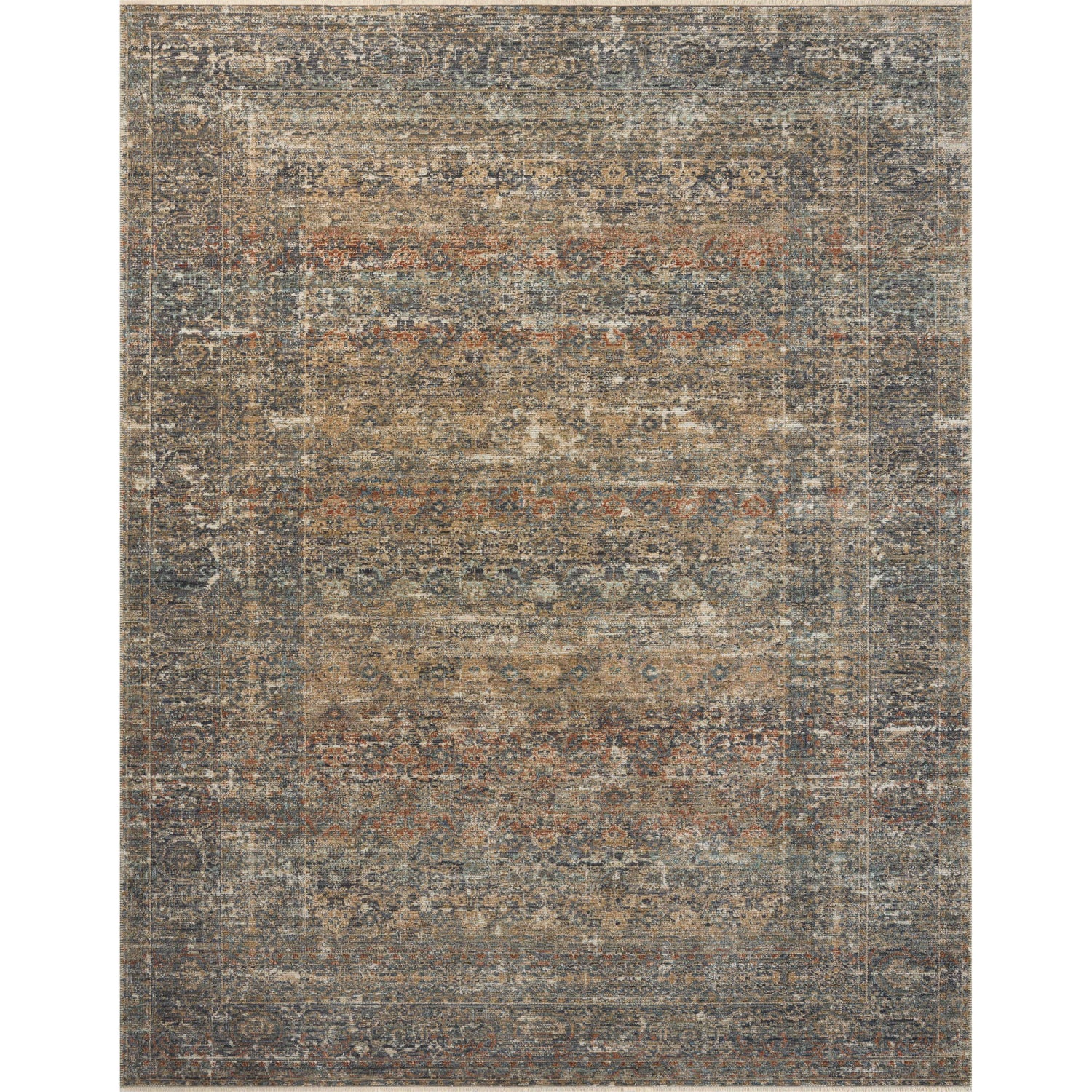 Loloi Heritage HER-11 Midnight / Multi Rug