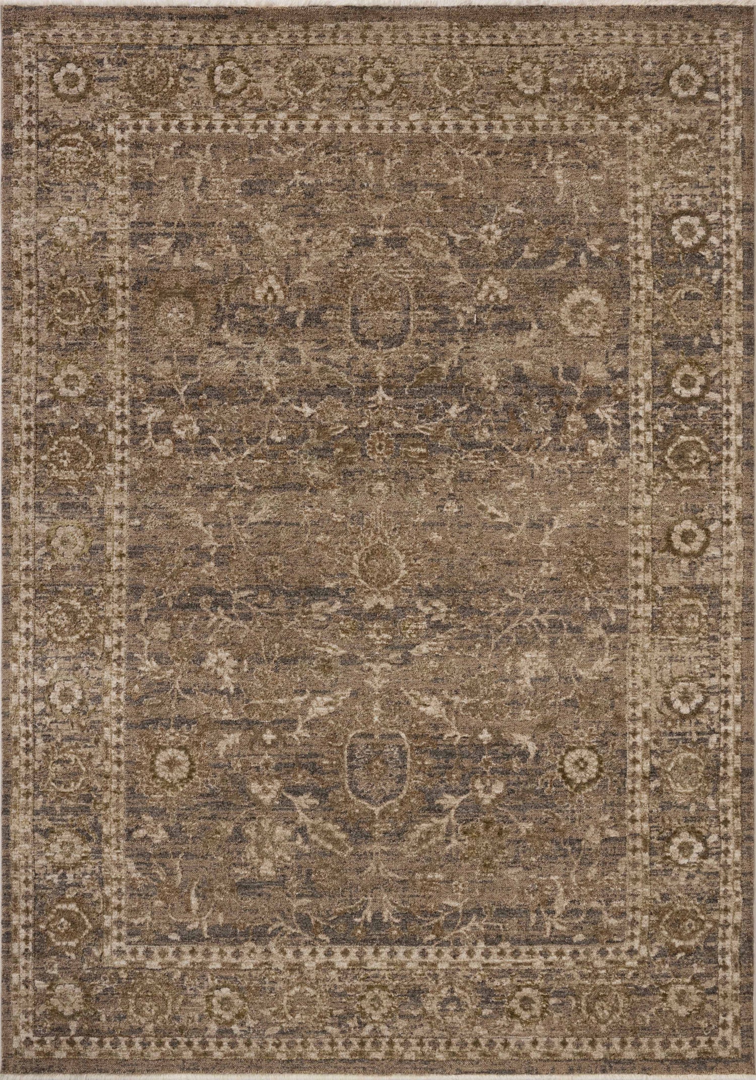 Loloi II HYD-02 Pebble / Charcoal Rug DC10