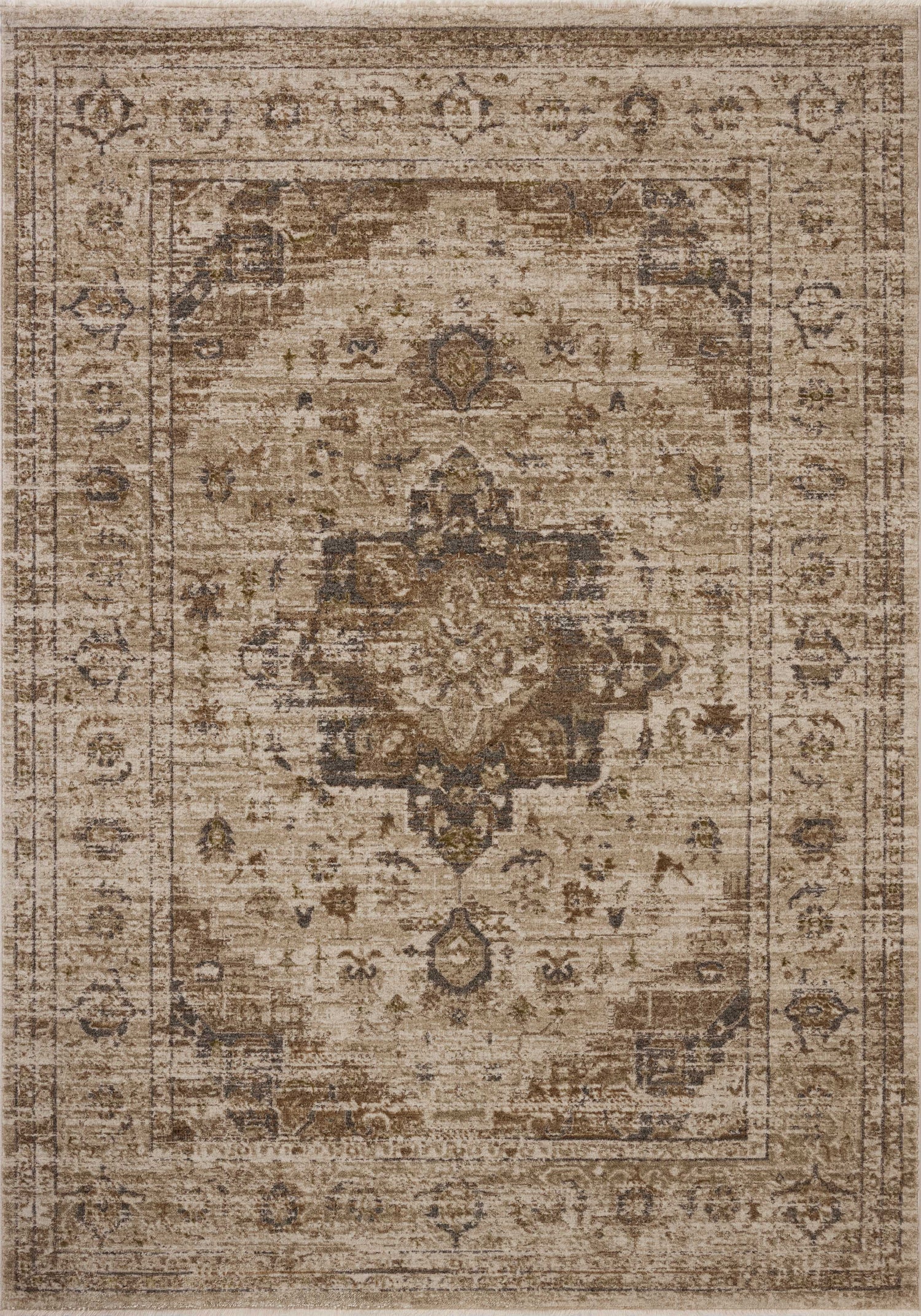 Loloi II HYD-03 Natural / Bark Rug DC10