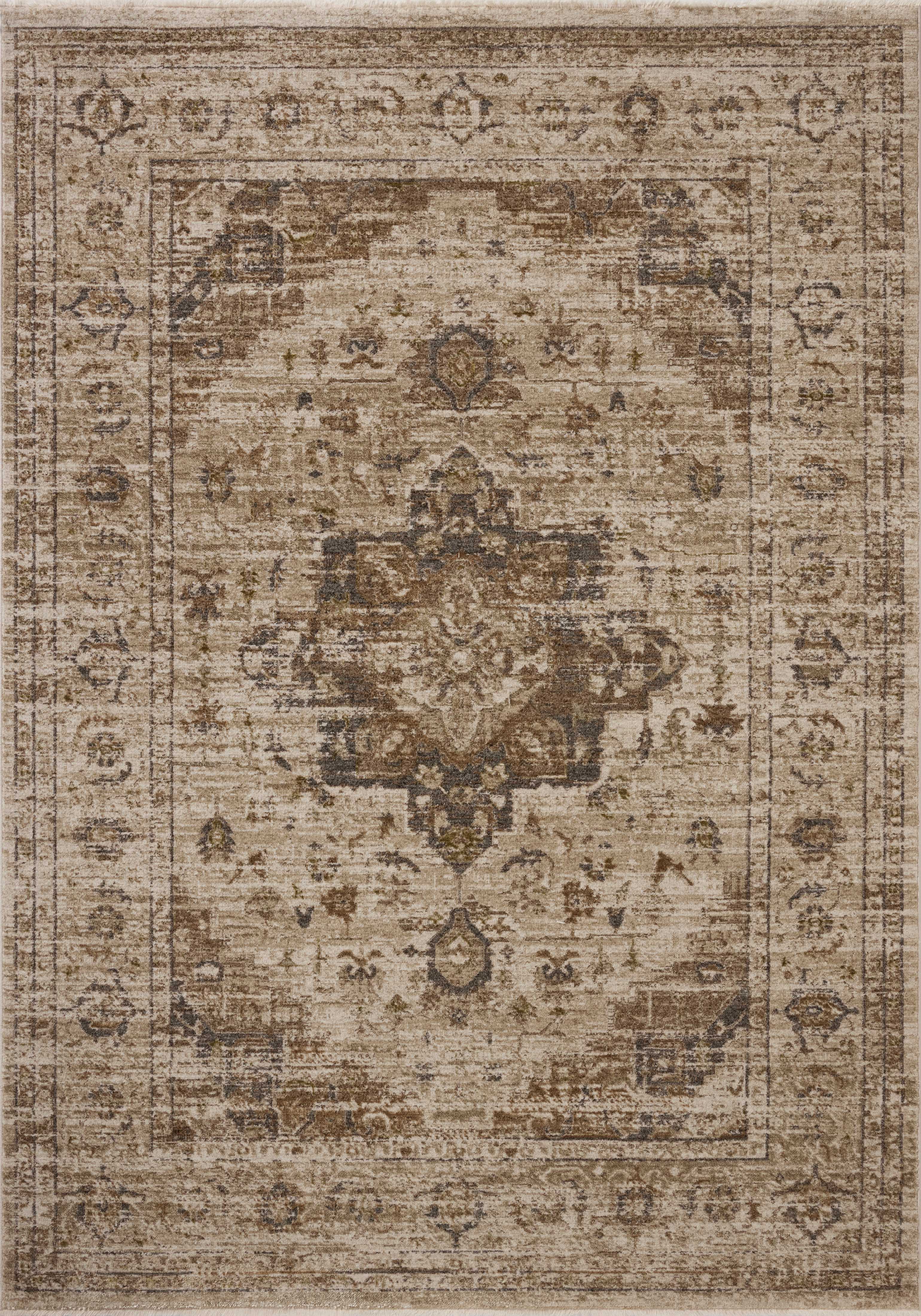 Loloi II HYD-03 Natural / Bark Rug DC10